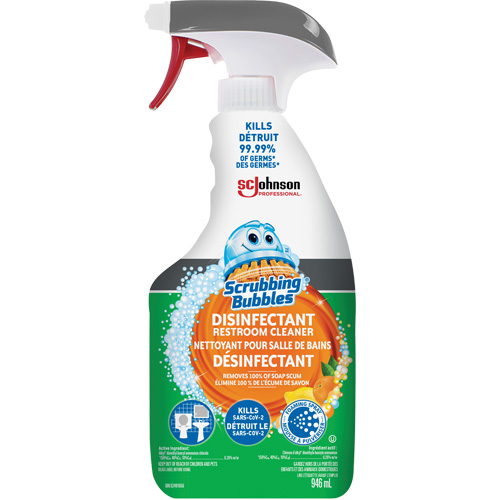 Scrubbing Bubbles&reg; Disinfecting Restroom Cleaner, 32 oz., Trigger Bottle Seagulf Marine Industries Inc.