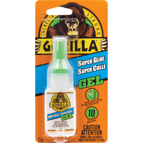 Colle cyanoacrylate en gel, 15 g, Bouteille, Transparent Seagulf Marine Industries Inc.