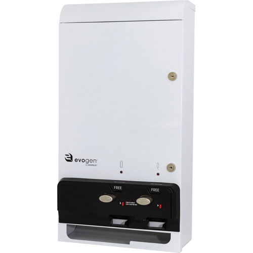 Distributeur double de tampons & serviettes EvoGen EV-1 Seagulf Marine Industries Inc.
