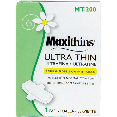 Maxithins&reg; Maxi Pad Ultra Thin with Wings Seagulf Marine Industries Inc.