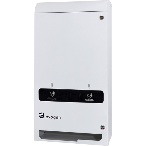 Distributeur double et sans contact de produits d'hygi&egrave;ne f&eacute;minine EvoGen EVNT3 Seagulf Marine Industries Inc.