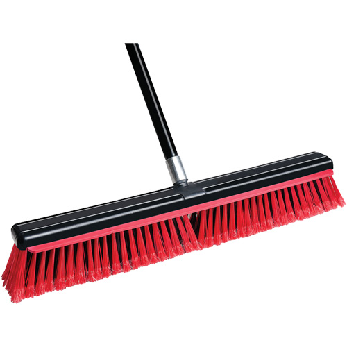 Squeegee Broom with Handle, 24", Medium, PVC Bristles Seagulf Marine Industries Inc.