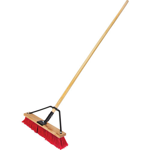 Balai-brosse &agrave; manche renforc&eacute;, 18", Moyen, Soies PVC Seagulf Marine Industries Inc.