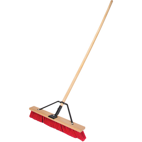 Balai-brosse &agrave; manche renforc&eacute;, 24", Moyen, Soies PVC Seagulf Marine Industries Inc.