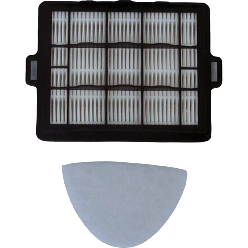 Ensemble de pr&eacute;filtre HEPA pour moteur et filtre d'&eacute;chappement en mousse pour aspirateur sac-&agrave;-dos Ergo et Ergo Pro Seagulf Marine Industries Inc.