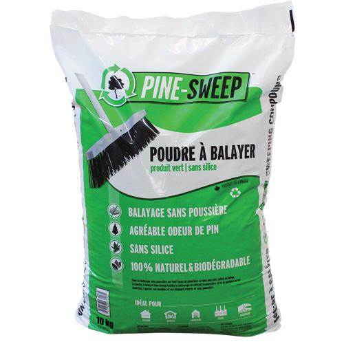 Pine Sweep Biodegradable Sweeping Compound, Bag, 22 lbs. (10 kg) Seagulf Marine Industries Inc.