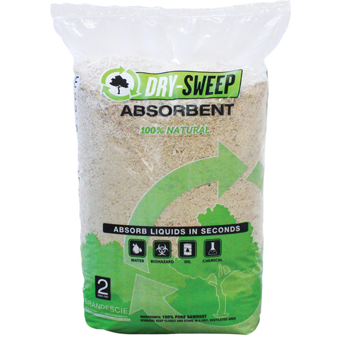 Dry Sweep Biodegradable Natural Absorbent, Bag, 22 lbs. (10 kg) Seagulf Marine Industries Inc.