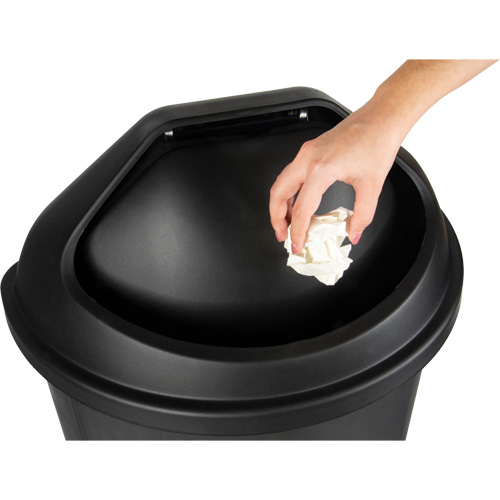 Lid for Half-Round Garbage Bin, Half Round Lid, Polyethylene Seagulf Marine Industries Inc.