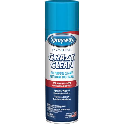 Nettoyant tout usage Pro Line Crazy Clean, 19 oz., Canette a&eacute;rosol Seagulf Marine Industries Inc.
