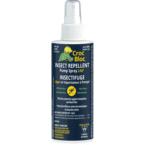 Insectifuge, DEET &agrave; 10 %, Vaporisateur, 40 oz Seagulf Marine Industries Inc.