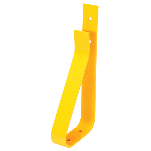 Rail Post, Steel, 10-3/4" L x 24" H, Yellow Seagulf Marine Industries Inc.