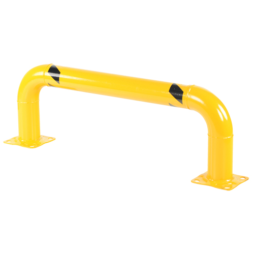 Low Profile Rack Guards, 4' W x 1.4' H, Yellow Seagulf Marine Industries Inc.