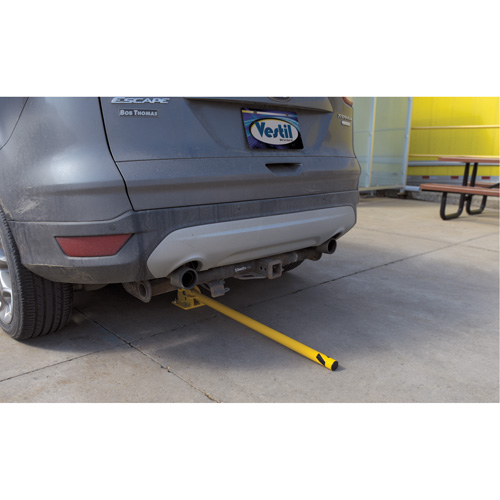 Fold-Down Bollards, Steel, 42" H x 1-3/4" W, Yellow Seagulf Marine Industries Inc.