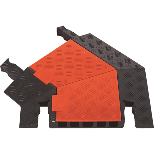 Protecteur de c&acirc;ble pour usage g&eacute;n&eacute;ral &agrave; 5 canaux Guard Dog, virage &agrave; gauche Seagulf Marine Industries Inc.