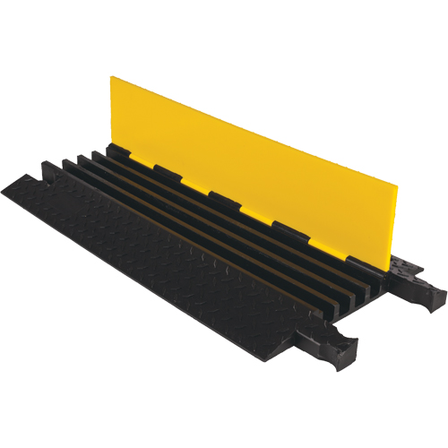 Yellow Jacket&reg; Heavy Duty Cable Protector, 4 Channels, 36" L x 17.5" W x 2" H Seagulf Marine Industries Inc.