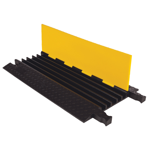 Yellow Jacket&reg; Heavy Duty Cable Protector, 5 Channels, 36" L x 19.75" W x 1.875" H Seagulf Marine Industries Inc.