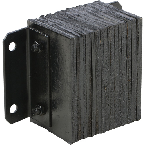 Butoir de quai lamell&eacute;, Horizontal, Caoutchouc, 12" la x 6" p x 10" h Seagulf Marine Industries Inc.