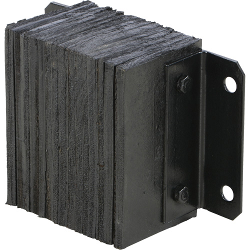 Butoir de quai lamell&eacute;, Horizontal, Caoutchouc, 12" la x 6" p x 10" h Seagulf Marine Industries Inc.