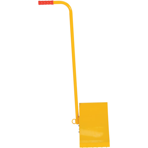 Ergo Handle Wheel Chock, Steel, Yellow, 8" W x 10-3/4" D x 9-1/8" H Seagulf Marine Industries Inc.