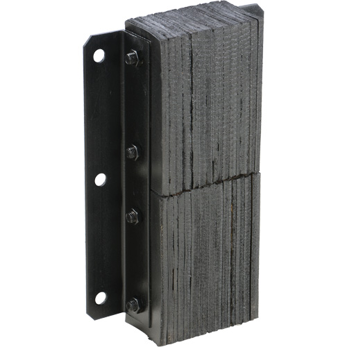 Butoir de quai lamell&eacute;, Vertical, Caoutchouc, 13-1/4" la x 4-1/2" p x 20" h Seagulf Marine Industries Inc.