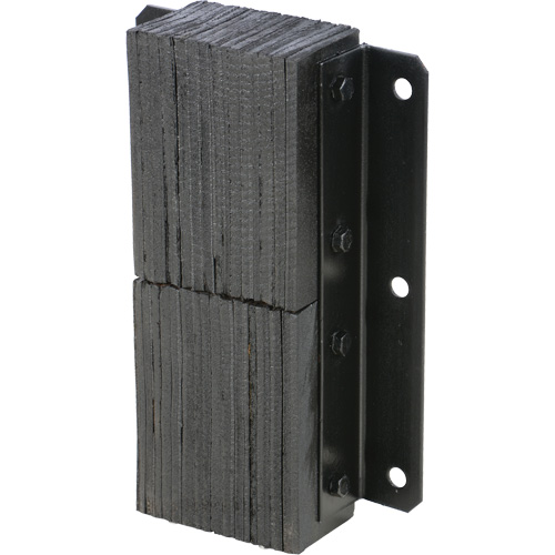 Butoir de quai lamell&eacute;, Vertical, Caoutchouc, 13-1/4" la x 4-1/2" p x 20" h Seagulf Marine Industries Inc.