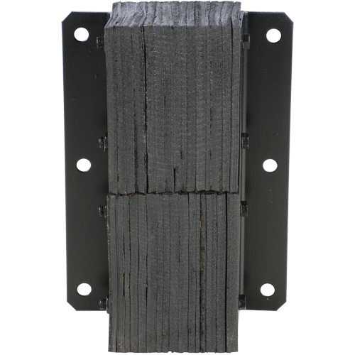 Butoir de quai lamell&eacute;, Vertical, Caoutchouc, 13-1/4" la x 4-1/2" p x 20" h Seagulf Marine Industries Inc.