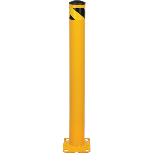 Bollard, Steel, 42" H x 4-1/2" W, Yellow Seagulf Marine Industries Inc.