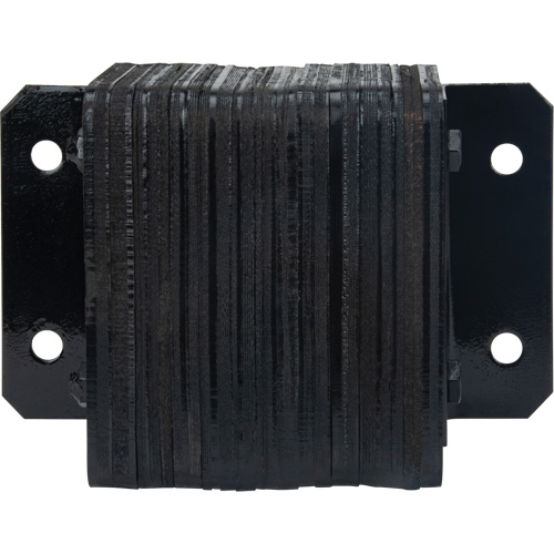 Butoirs de quai lamell&eacute;s, Horizontal, Caoutchouc, 12" la x 4" p x 10" h Seagulf Marine Industries Inc.