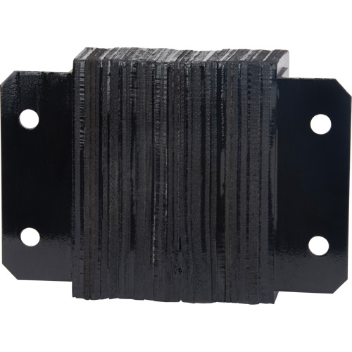 Butoirs de quai lamell&eacute;s, Horizontal, Caoutchouc, 12" la x 4" p x 10" h Seagulf Marine Industries Inc.