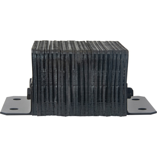 Butoirs de quai lamell&eacute;s, Horizontal, Caoutchouc, 12" la x 6" p x 10" h Seagulf Marine Industries Inc.