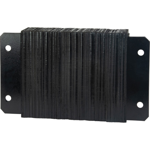 Butoirs de quai lamell&eacute;s, Horizontal, Caoutchouc, 18" la x 4" p x 12" h Seagulf Marine Industries Inc.