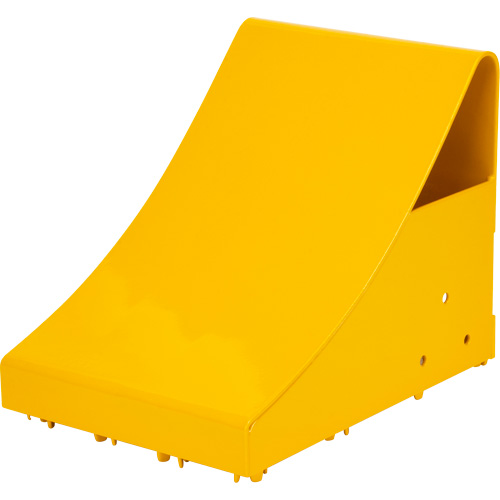 Cales-roue pour la glace, Acier, Jaune, 8-1/16" la x 10-5/8" p x 8-13/16" h Seagulf Marine Industries Inc.