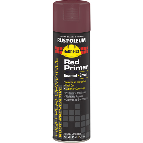 V2100 System Enamel Spray Primer, Red, Matte, 15 oz., Aerosol Can Seagulf Marine Industries Inc.