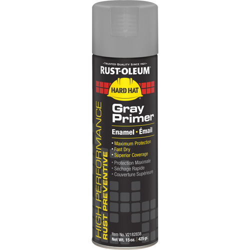 V2100 System Enamel Spray Primer, Gray, Matte, 15 oz., Aerosol Can Seagulf Marine Industries Inc.