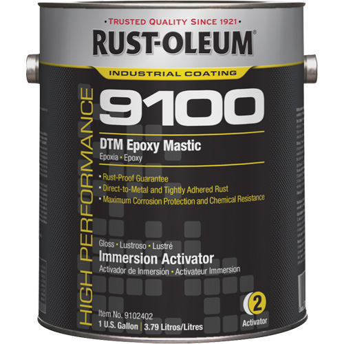 Activateur standard pour mastic &eacute;poxy DTM du syst&egrave;me 9100, Gallon Seagulf Marine Industries Inc.