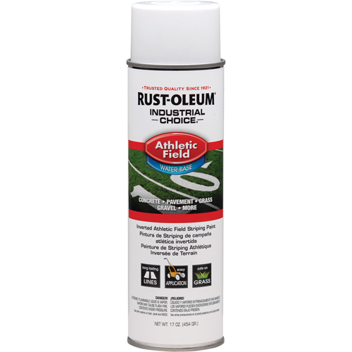 Industrial Choice&reg; AF1600 Athletic Field Striping Paint, White, 17 oz., Aerosol Can Seagulf Marine Industries Inc.