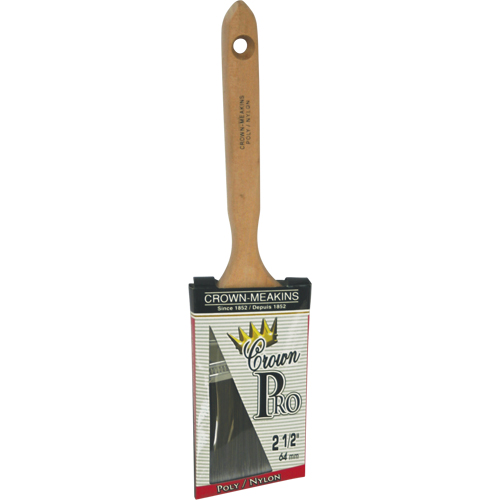 Pinceau angulaire Pro, Poly/nylon, Manche Bois, Largeur de 2-1/2" Seagulf Marine Industries Inc.
