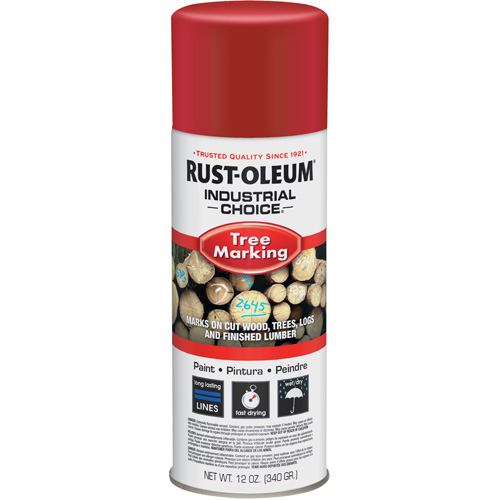 Peinture pour le marquage des arbres Industrial Choice T1600, Rouge, 16 oz Seagulf Marine Industries Inc.