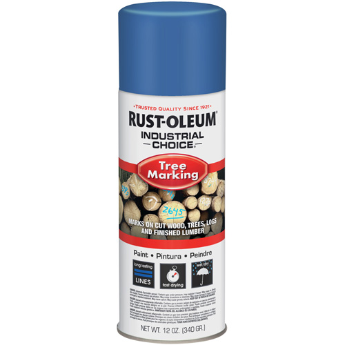 Peinture pour le marquage des arbres Industrial Choice T1600, Bleu, 16 oz Seagulf Marine Industries Inc.