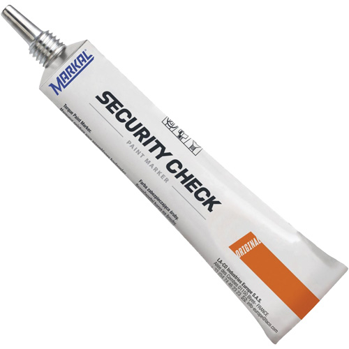 Marqueur de peinture de contr&ocirc;le de s&eacute;curit&eacute;, 1,7 oz, Tube, Orange Seagulf Marine Industries Inc.