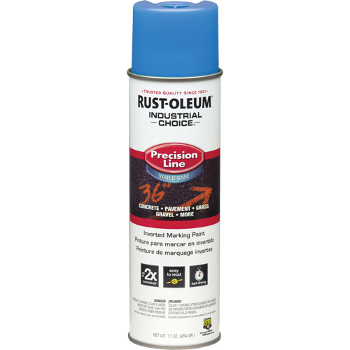M1800 Water-Based Precision Line Marking Paint, 17 oz., Aerosol Can Seagulf Marine Industries Inc.