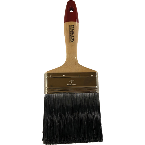 Pinceau, Poly/nylon, Manche Bois, Largeur de 4" Seagulf Marine Industries Inc.