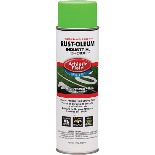 Industrial Choice&reg; AF1600 Athletic Field Striping Paint, Green, Aerosol Can Seagulf Marine Industries Inc.