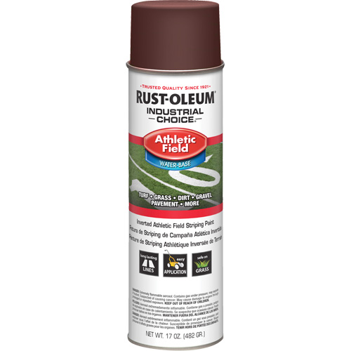 Peinture de lignage pour terrains de sport AF1600, Rouge, Canette a&eacute;rosol Seagulf Marine Industries Inc.