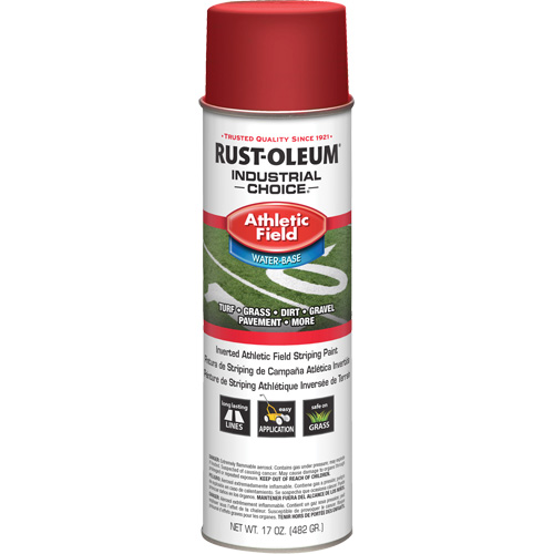 AF1600 Athletic Field Striping Paint, Red, Aerosol Can Seagulf Marine Industries Inc.