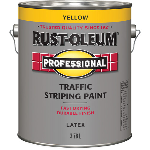 Traffic Striping Paint, Yellow, 3.78 L, Jug Seagulf Marine Industries Inc.