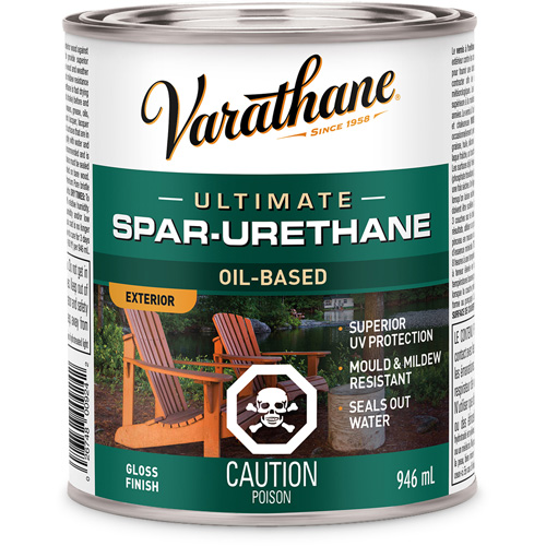 Rev&ecirc;tement &agrave; fini diamant pour bois Varathane, 946 ml, Transparent, Brillant Seagulf Marine Industries Inc.