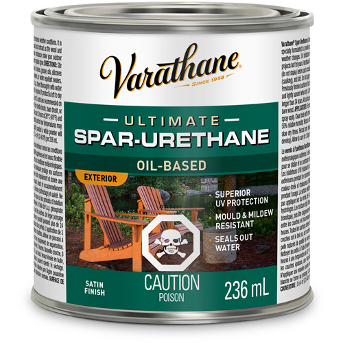Varathane&reg; Diamond Outdoor Wood Finish, 236 ml, Clear, Satin Seagulf Marine Industries Inc.