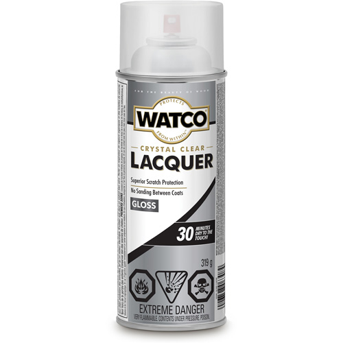 Laque pour bois Watco, 319 g, Transparent, Brillant Seagulf Marine Industries Inc.