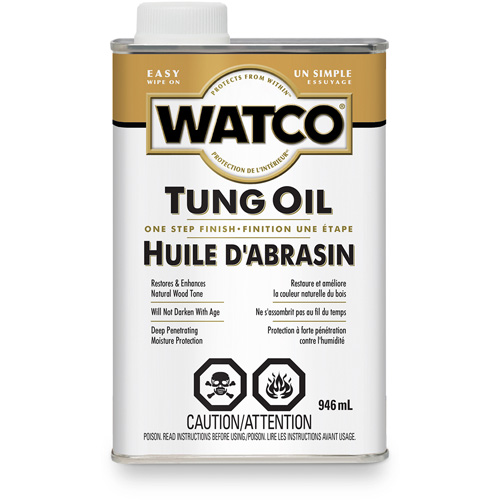 Huile dabrasin Watco, 946 ml, Transparent, Transparent Seagulf Marine Industries Inc.